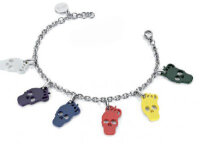 Damenarmreif Miss Sixty COLORFULL SKULLS