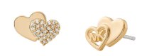 Damenohrringe Michael Kors HEART Messing