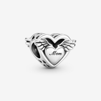Charms für Damen Pandora ANGEL WINGS & MUM