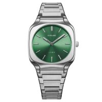 Herrenuhr D1 Milano EDEN grün Silberfarben (Ø...