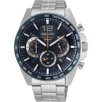 Seiko Mod. Chronograph - Petrol Blue