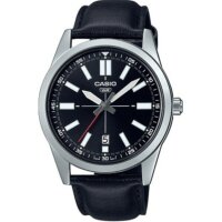 Casio Collection Mod. Casual Date - Leather, Black