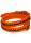 Il Mezzometro Mod. I Love You Silver Buckle Edition - Orange - Bracciale In Silicone/Silicone Bracelet