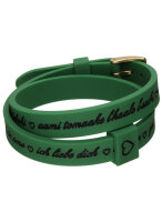 Il Mezzometro Mod. I Love You Gold Buckle Edition - Green...