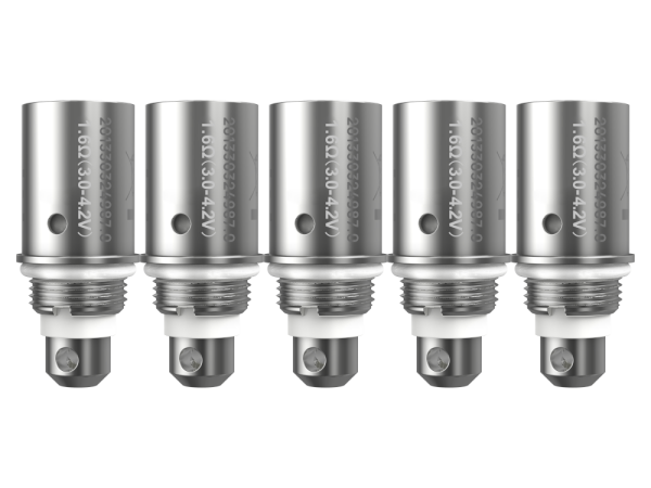 Aspire - BVC Clearomizer Heads (5 Stück pro Packung) 1,6 Ohm 10er Packung