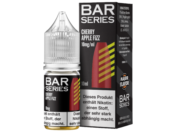 Bar Series - Cherry Apple Fizz - Nikotinsalz Liquid 10 mg/ml 10er Packung