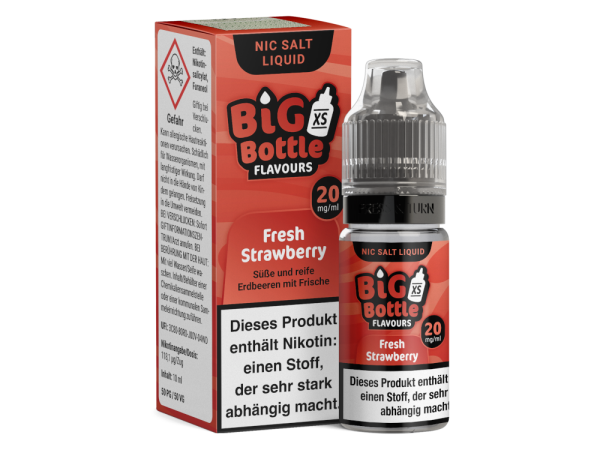Big Bottle - Fresh Strawberry - Nikotinsalz Liquid 20 mg/ml