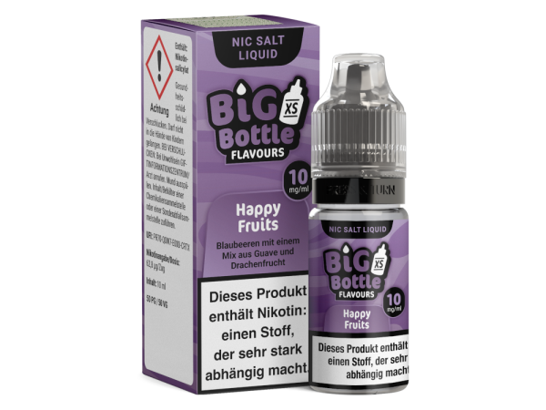 Big Bottle - Happy Fruits - Nikotinsalz Liquid 10 mg/ml