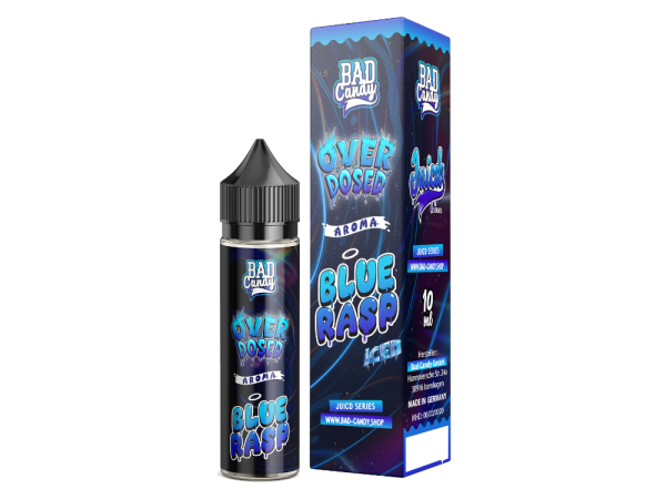 Bad Candy Liquids - Juicd - Aroma Overdosed Blue Rasp 10 ml