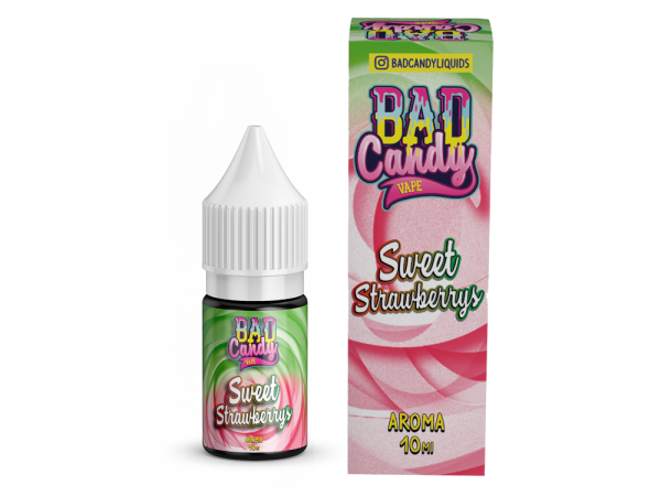 Bad Candy Liquids - Aroma Sweet Strawberry 10 ml 10er Packung