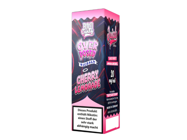 Bad Candy Liquids - Juicd - Overdosed Cherry Lemonade - Nikotinsalz Liquid 20 mg/ml 10er Packung