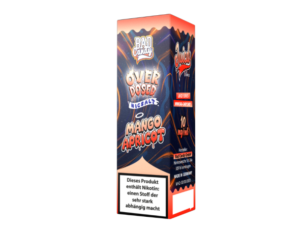Bad Candy Liquids - Juicd - Overdosed Mango Apricot - Nikotinsalz Liquid 10 mg/ml