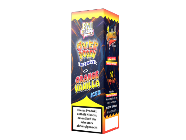 Bad Candy Liquids - Juicd - Overdosed Orange Vanilla - Nikotinsalz Liquid 10 mg/ml