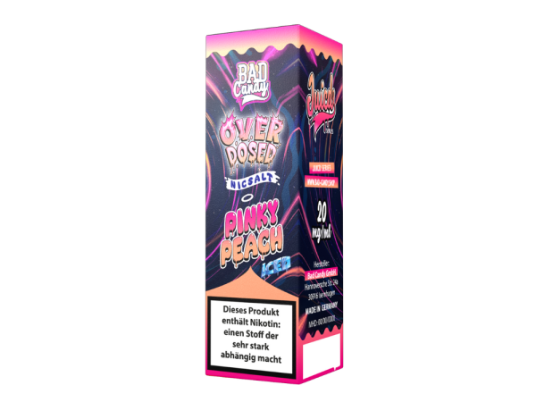 Bad Candy Liquids - Juicd - Overdosed Pinky Peach - Nikotinsalz Liquid 20 mg/ml 10er Packung