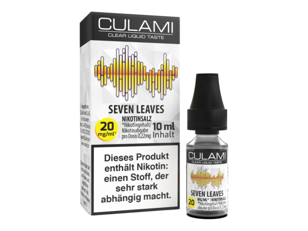 Culami - Seven Leaves - Nikotinsalz Liquid 20 mg/ml 5er Packung