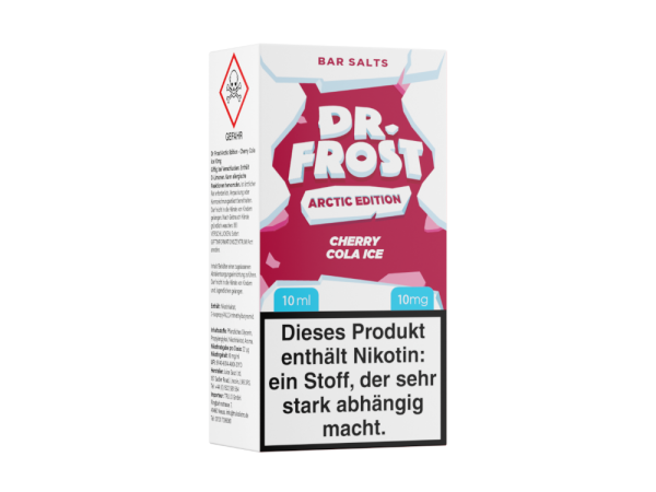 Dr. Frost - Arctic Edition - Cherry Cola Ice - Nikotinsalz Liquid 10 mg/ml 5er Packung