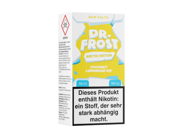 Dr. Frost - Arctic Edition - Coconut Lemonade Ice - Nikotinsalz Liquid 10 mg/ml