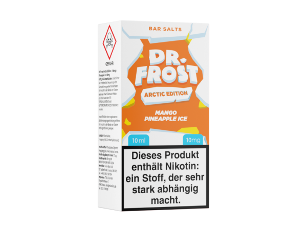 Dr. Frost - Arctic Edition - Mango Pineapple Ice - Nikotinsalz Liquid 10 mg/ml