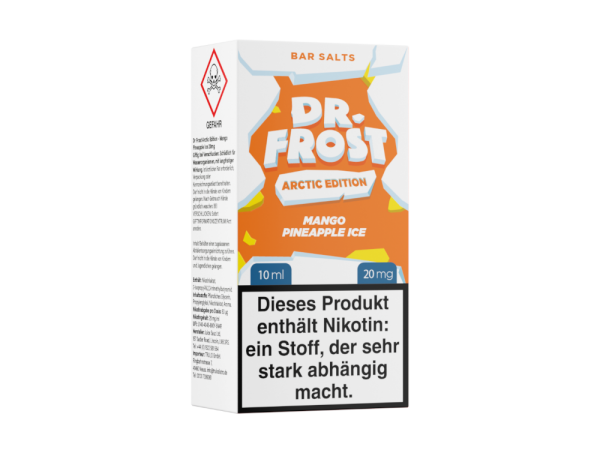 Dr. Frost - Arctic Edition - Mango Pineapple Ice - Nikotinsalz Liquid 20 mg/ml