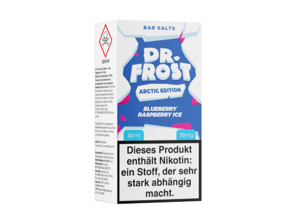 Dr. Frost - Arctic Edition - Blueberry Raspberry Ice - Nikotinsalz Liquid 10 mg/ml