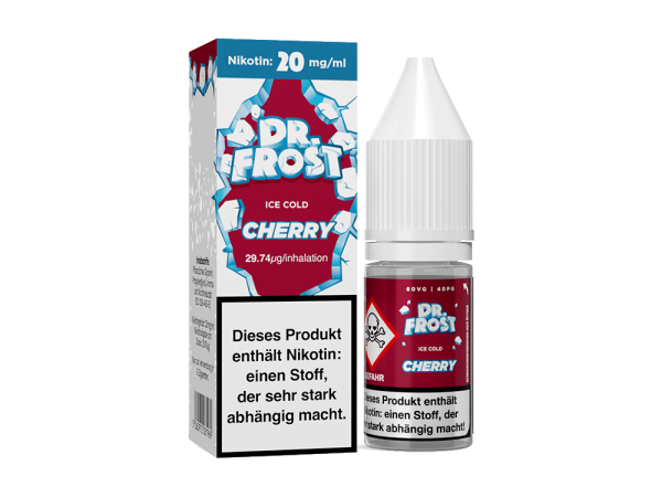 Dr. Frost - Ice Cold - Cherry - Nikotinsalz Liquid 20 mg/ml
