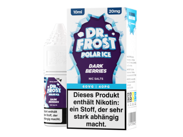 Dr. Frost - Polar Ice - Dark Berries - Nikotinsalz Liquid 20 mg/ml 5er Packung