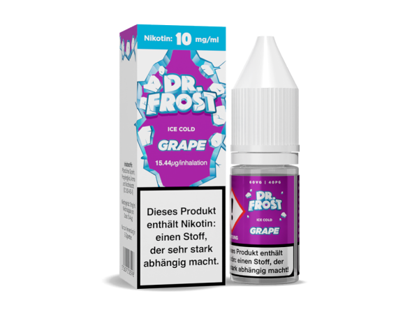 Dr. Frost - Ice Cold - Grape - Nikotinsalz Liquid 10 mg/ml