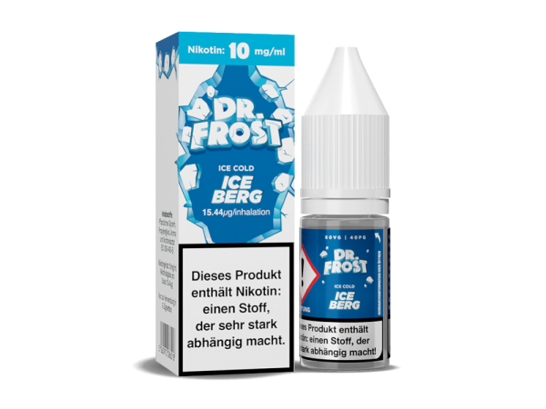 Dr. Frost - Ice Cold - Iceberg - Nikotinsalz Liquid 10 mg/ml 10er Packung