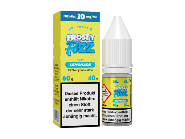 Dr. Frost - Frosty Fizz - Lemonade - Nikotinsalz Liquid 20 mg/ml 10er Packung