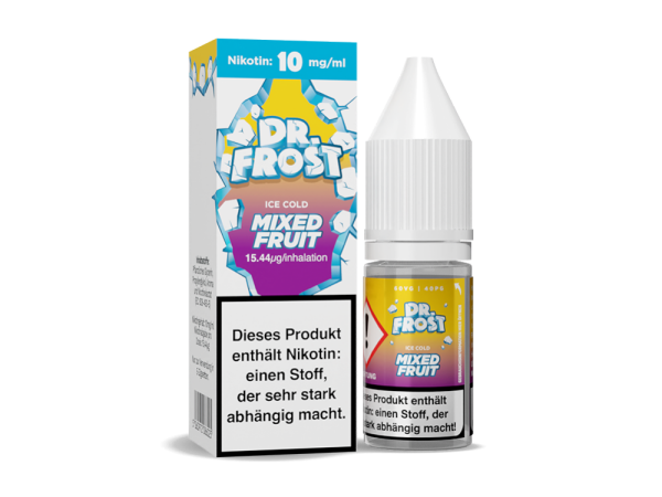 Dr. Frost - Ice Cold - Mixed Fruit - Nikotinsalz Liquid 10 mg/ml 10er Packung