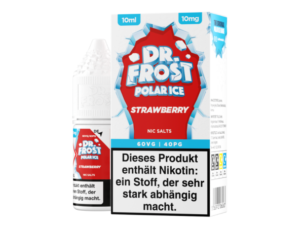 Dr. Frost - Polar Ice - Strawberry - Nikotinsalz Liquid 10 mg/ml