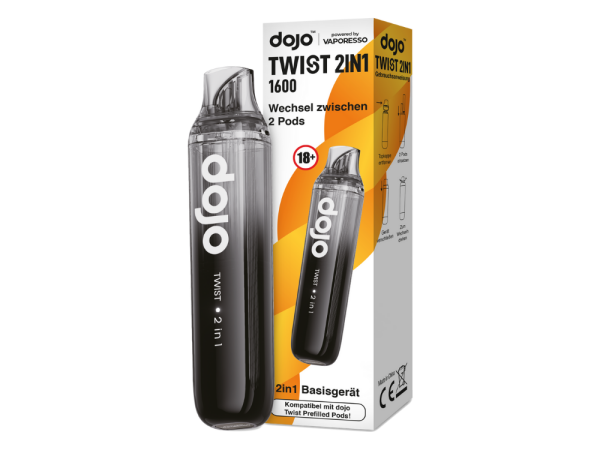 Vaporesso - Dojo - Twist 2in1 Akku 950 mAh (Basisgerät) schwarz