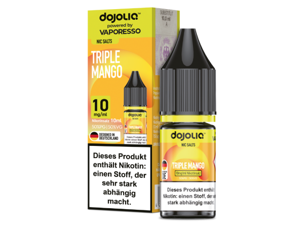 Vaporesso - Dojoliq - Triple Mango - Nikotinsalz Liquid 10 mg/ml