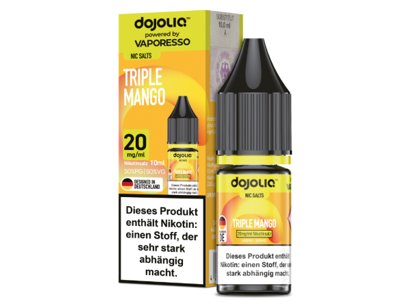 Vaporesso - Dojoliq - Triple Mango - Nikotinsalz Liquid 20 mg/ml