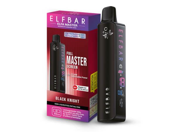 Elfbar - Elfa Master Akku 850 mAh schwarz 200er Packung