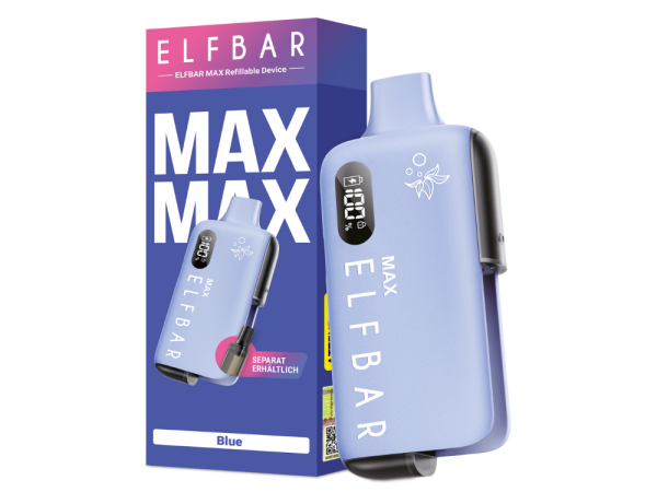 Elfbar - Max E-Zigaretten Set blau 10er Packung