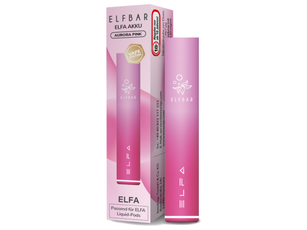 Elfbar - Elfa Akku 500 mAh aurora-pink