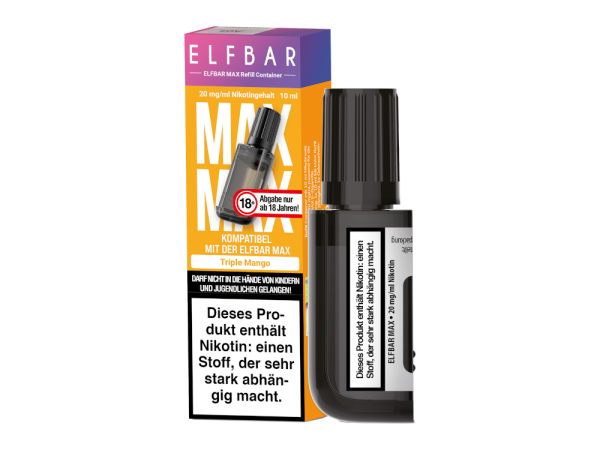 Elfbar - Max Refill Container - Triple Mango 20 mg/ml