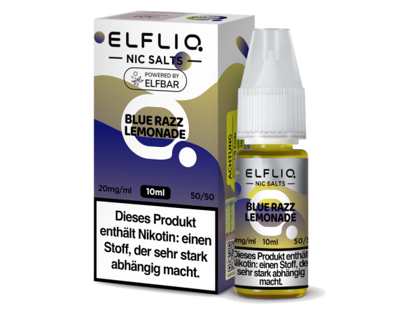 ELFLIQ - Blue Razz Lemonade - Nikotinsalz Liquid 20 mg/ml