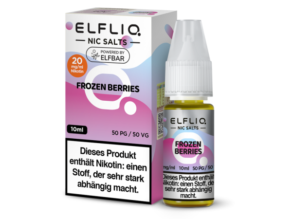 ELFLIQ - Frozen Berries - Nikotinsalz Liquid 20 mg/ml