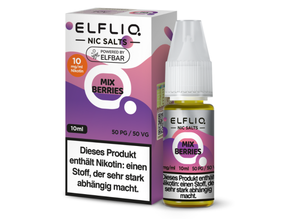 ELFLIQ - Mix Berries - Nikotinsalz Liquid 10 mg/ml