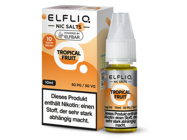 ELFLIQ - Tropical Fruit - Nikotinsalz Liquid 10 mg/ml