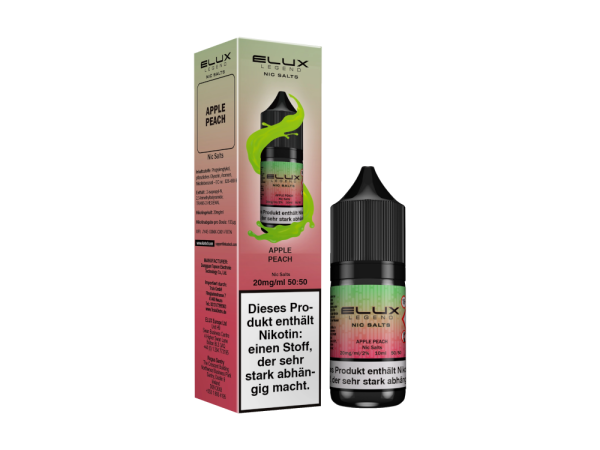 Elux - Apple Peach - Nikotinsalz Liquid 10 mg/ml