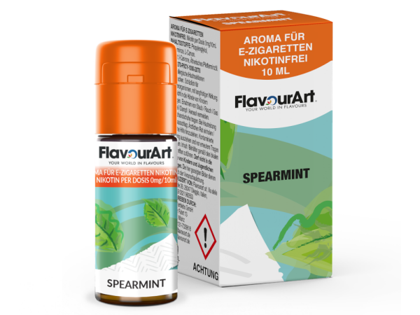 FlavourArt - Aroma Spearmint 10 ml 15er Packung