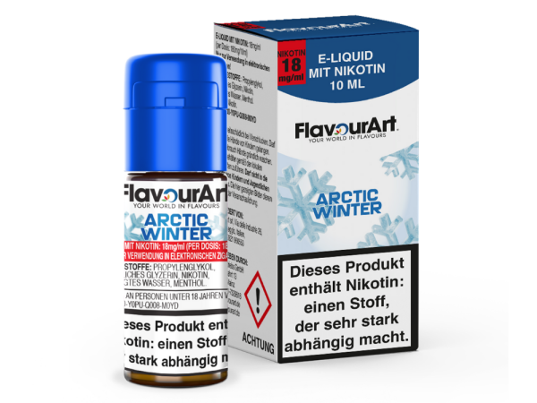 FlavourArt - Arctic Winter E-Zigaretten Liquid 18 mg/ml
