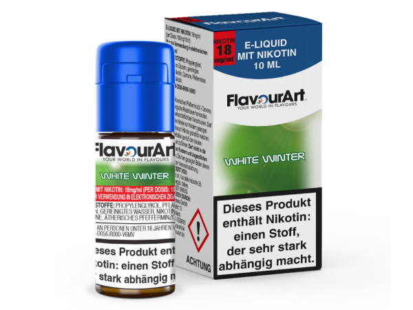 FlavourArt - White Winter E-Zigaretten Liquid 18 mg/ml