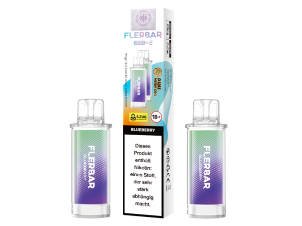 Flerbar - POD Blueberry 20 mg/ml (2 Stück pro Packung) 10er Packung