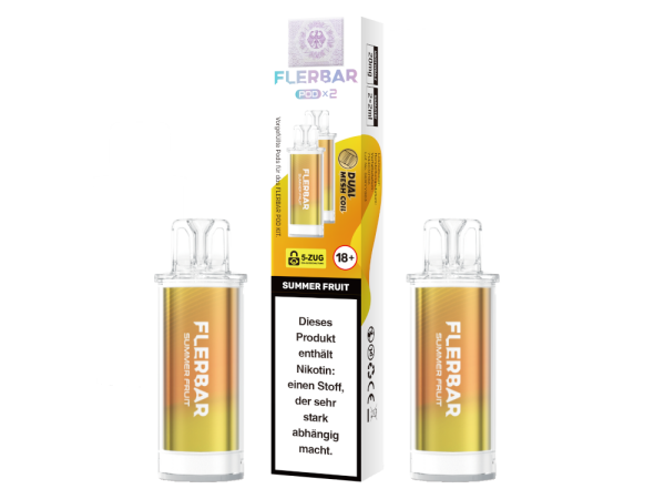 Flerbar - POD Summer Fruit 20 mg/ml (2 Stück pro Packung) 400er Packung