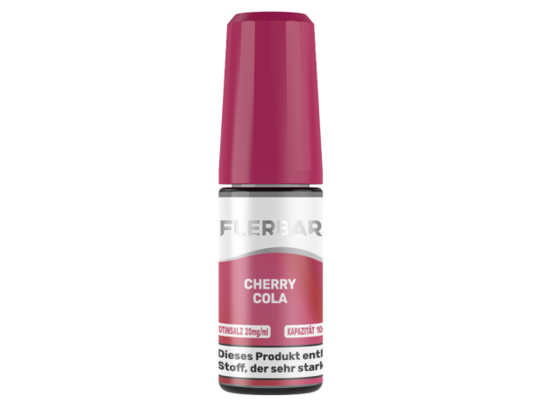 Flerbar Liquid - Cherry Cola - Nikotinsalz Liquid 20 mg/ml 400er Packung