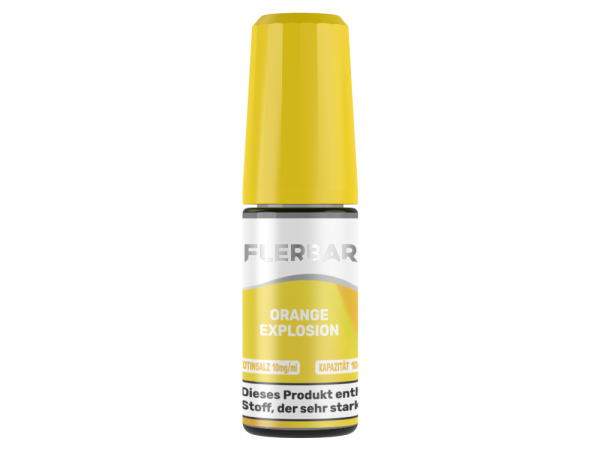 Flerbar Liquid - Orange Explosion - Nikotinsalz Liquid 10 mg/ml